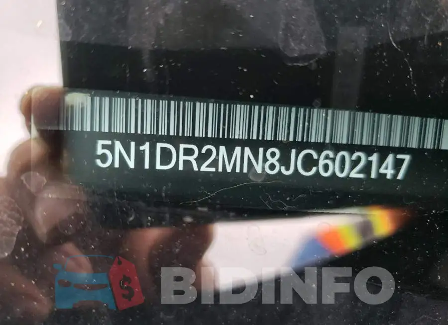 5N1DR2MN8JC602147 Photo# 13