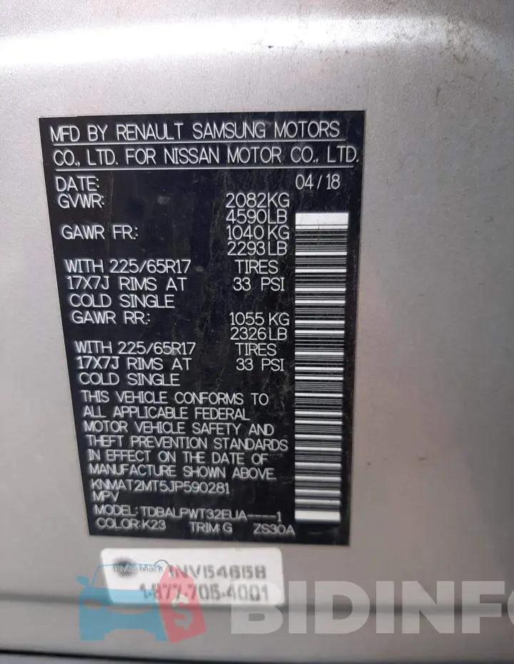 KNMAT2MT5JP590281 Photo# 12