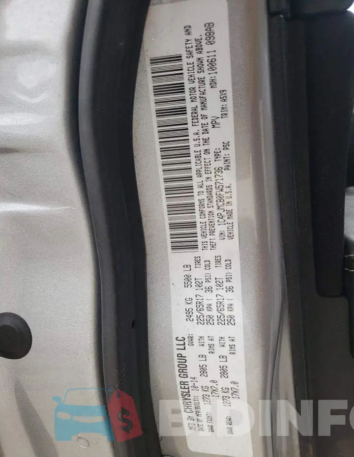 1C4PJMCB0FW571736 Photo# 12