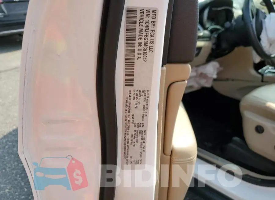 1C4RJFBG3MC510042 Photo# 13