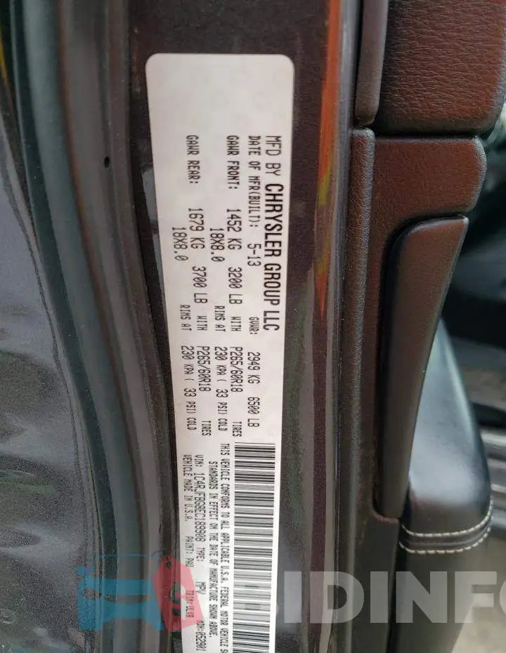 1C4RJFBG8EC189908 Photo# 13