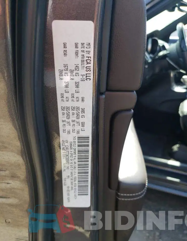 1C4RJFCT3KC525052 Photo# 14
