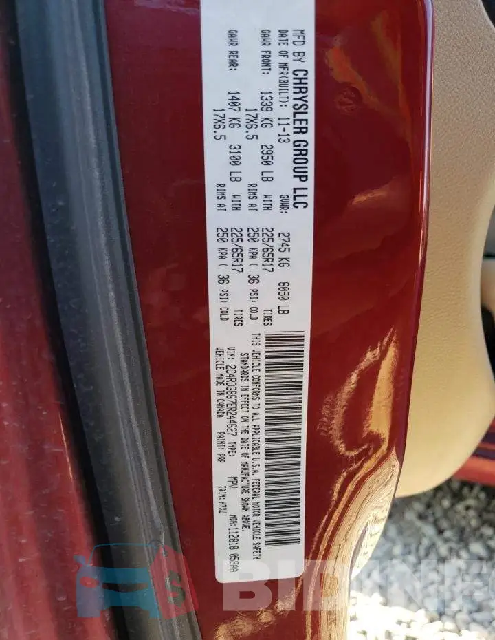 2C4RDGBG7ER244627 Photo# 13