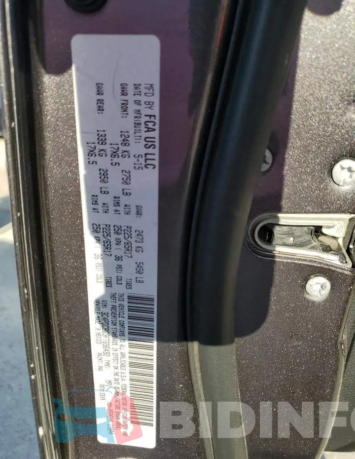 3C4PDCBG3FT696492 Photo# 14