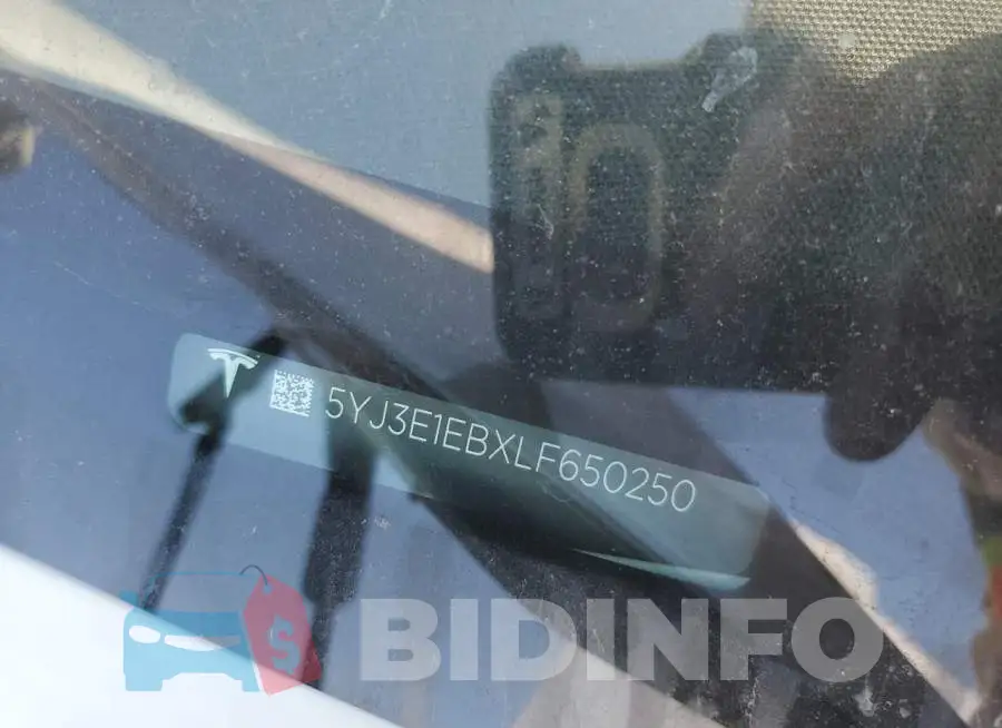 5YJ3E1EBXLF650250 Photo# 13