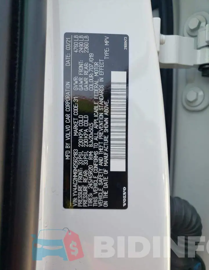 YV4AC2HM6M2562183 Photo# 14