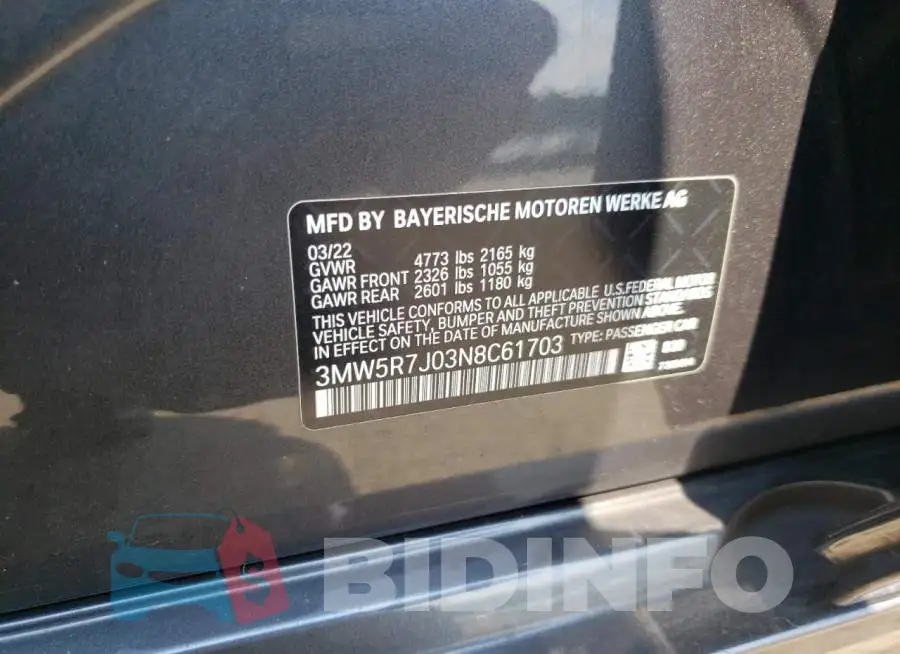 3MW5R7J03N8C61703 Photo# 12