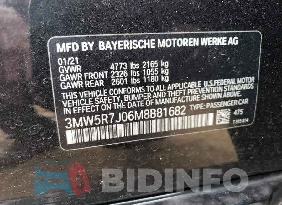 3MW5R7J06M8B81682 Photo# 12