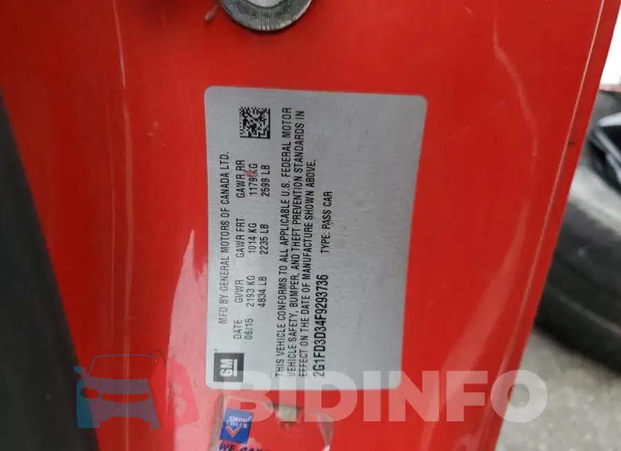 2G1FD3D34F9293736 Photo# 12
