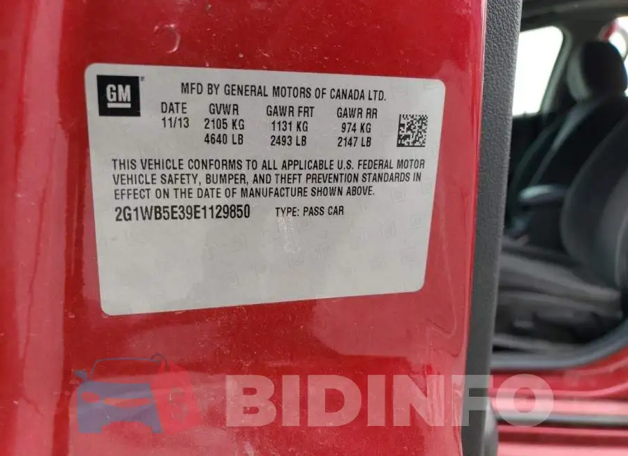 2G1WB5E39E1129850 Photo# 12