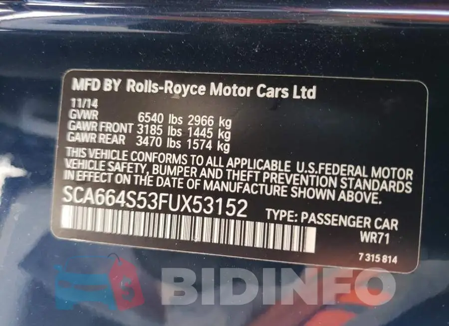 SCA664S53FUX53152 Photo# 12