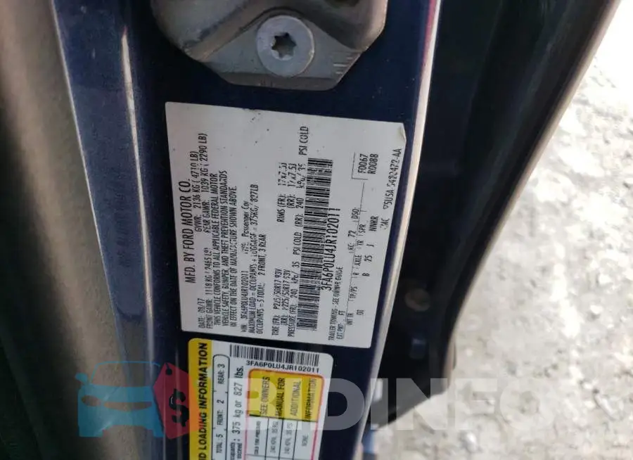 3FA6P0LU4JR102011 Photo# 12