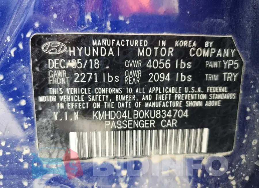 KMHD04LB0KU834704 Photo# 12