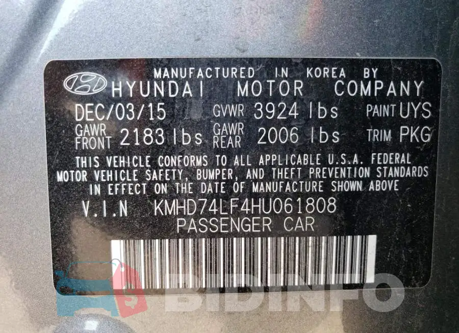KMHD74LF4HU061808 Photo# 12