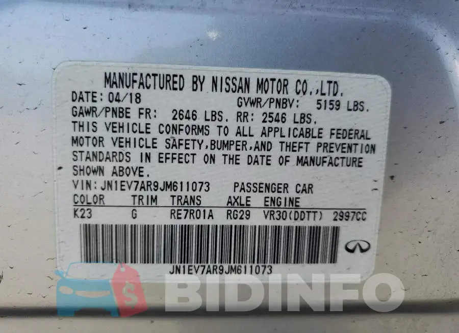 JN1EV7AR9JM611073 Photo# 13