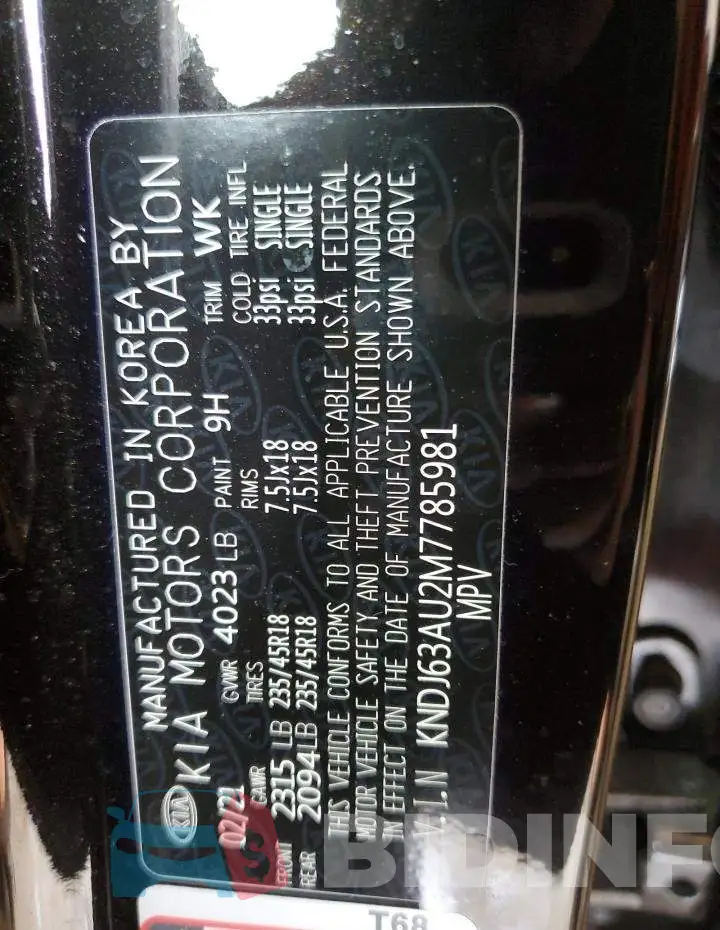 KNDJ63AU2M7785981 Photo# 14