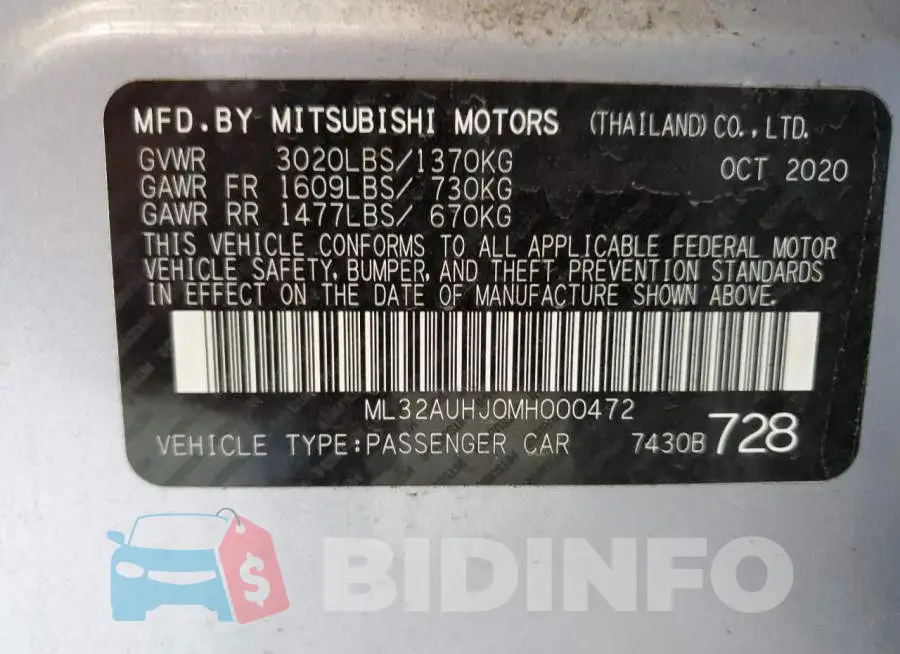 ML32AUHJ0MH000472 Photo# 12