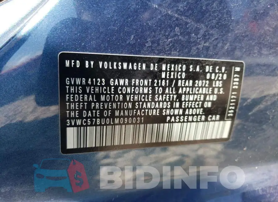 3VWC57BU0LM090031 Photo# 12