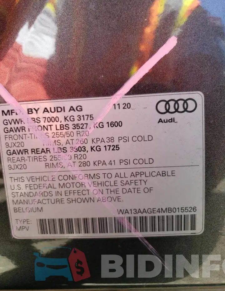 WA13AAGE4MB015526 Photo# 13