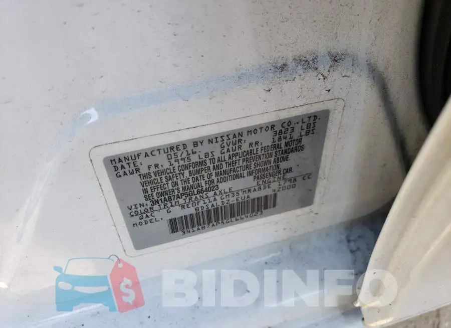 3N1AB7AP5GL664023 Photo# 12