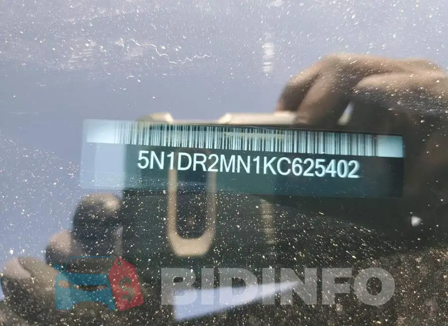5N1DR2MN1KC625402 Photo# 13