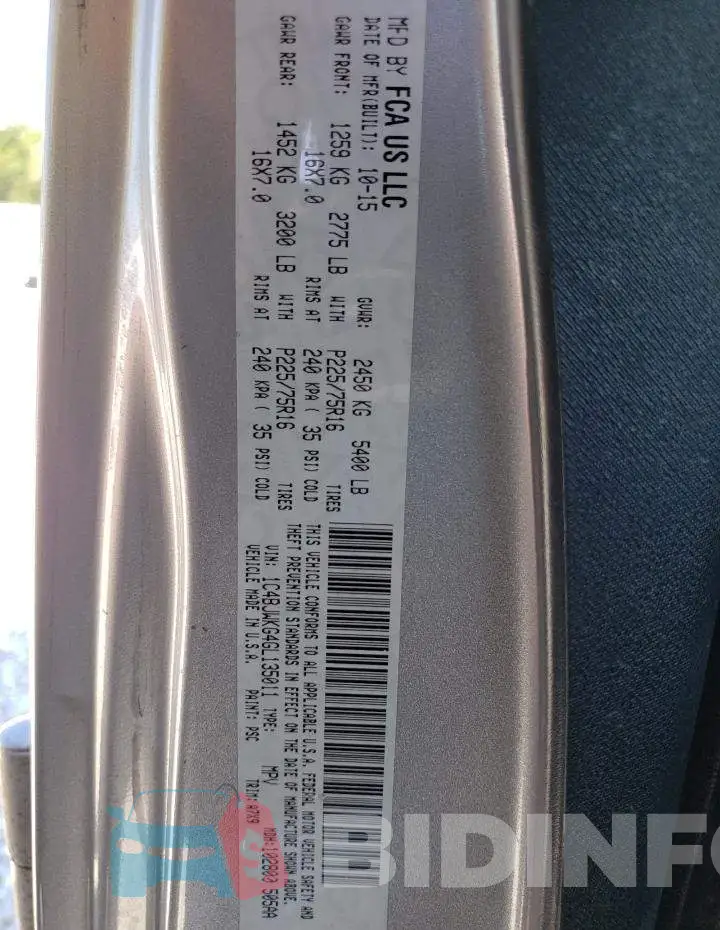 1C4BJWKG4GL135011 Photo# 13