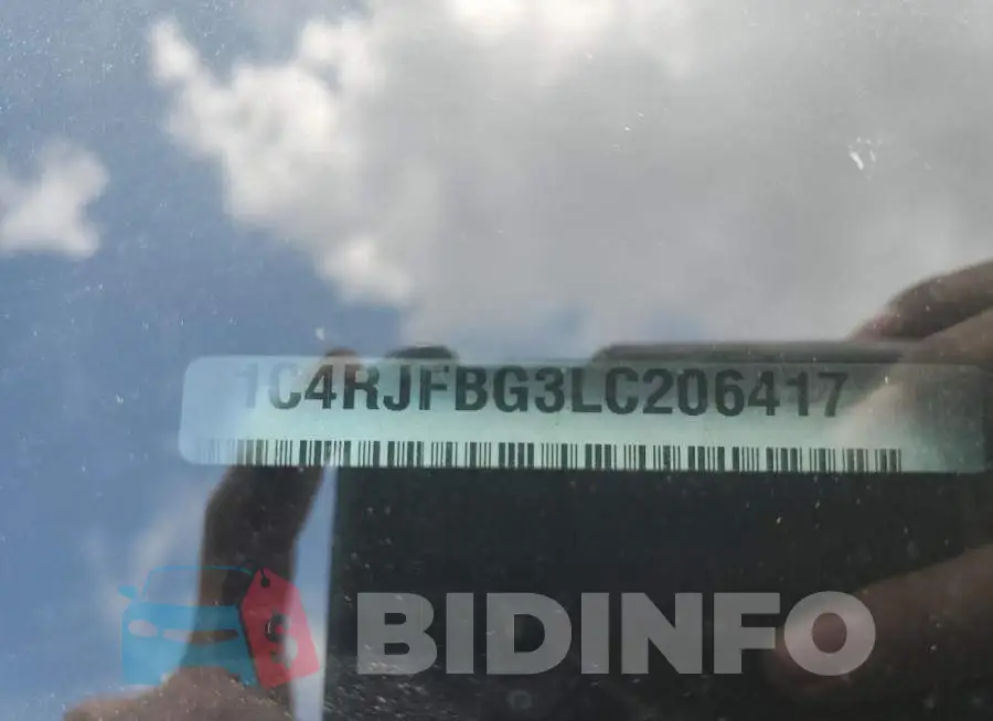 1C4RJFBG3LC206417 Photo# 13