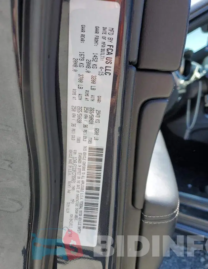 1C4RJFCG3FC795021 Photo# 13