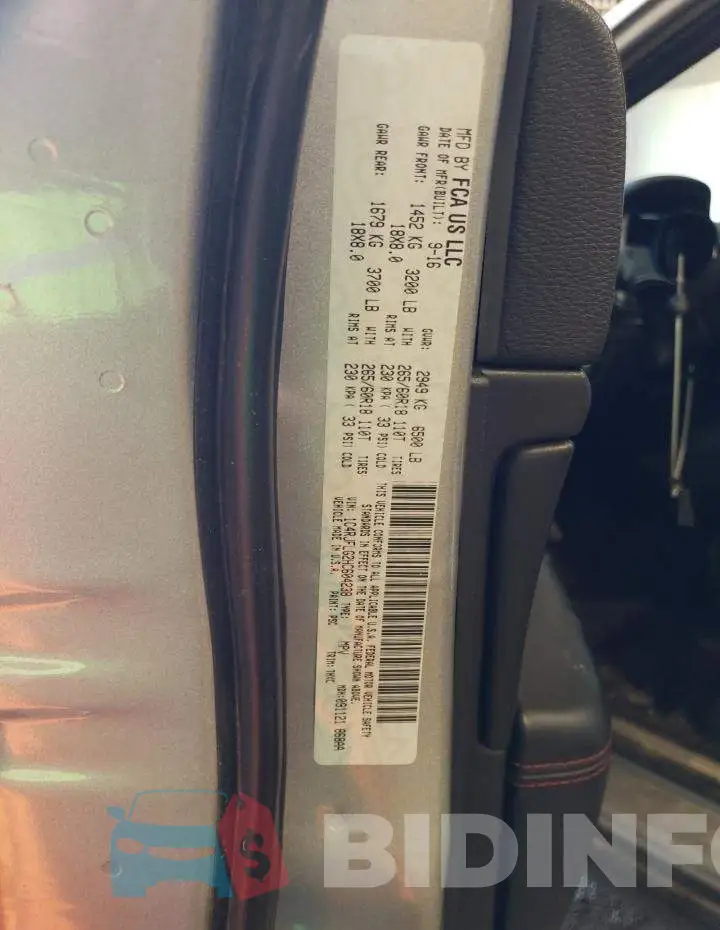 1C4RJFLG2HC604238 Photo# 13