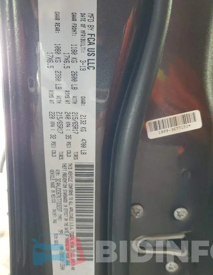3C4NJDDB7KT733237 Photo# 13