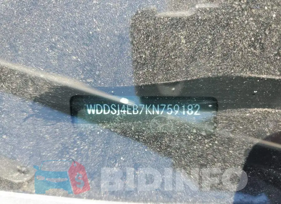 WDDSJ4EB7KN759182 Photo# 12