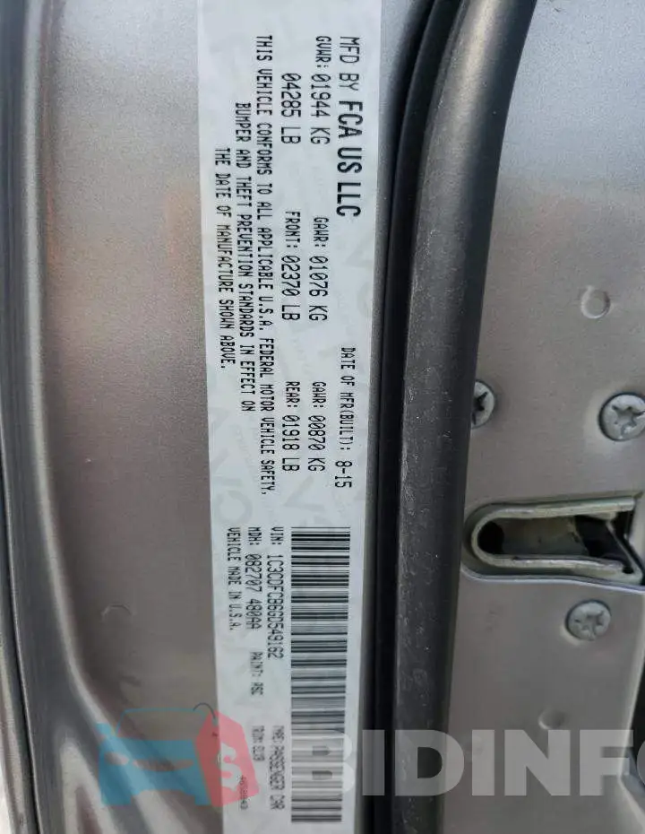 1C3CDFCB6GD549162 Photo# 12