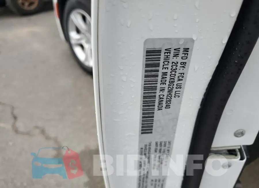 2C3CDXBG2NH228240 Photo# 12
