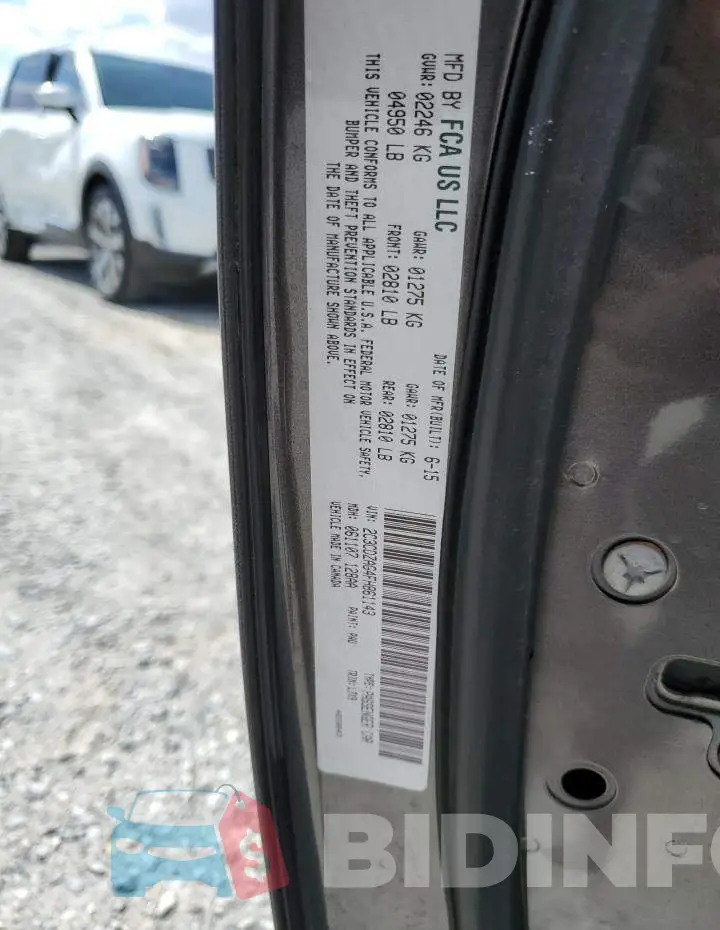 2C3CDZAG4FH861143 Photo# 12