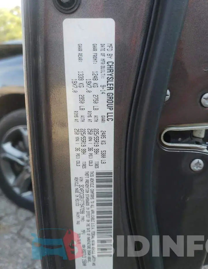 3C4PDCGB1FT547298 Photo# 13