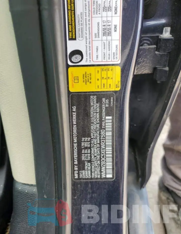WMWZB3C5XEWR37580 Photo# 12