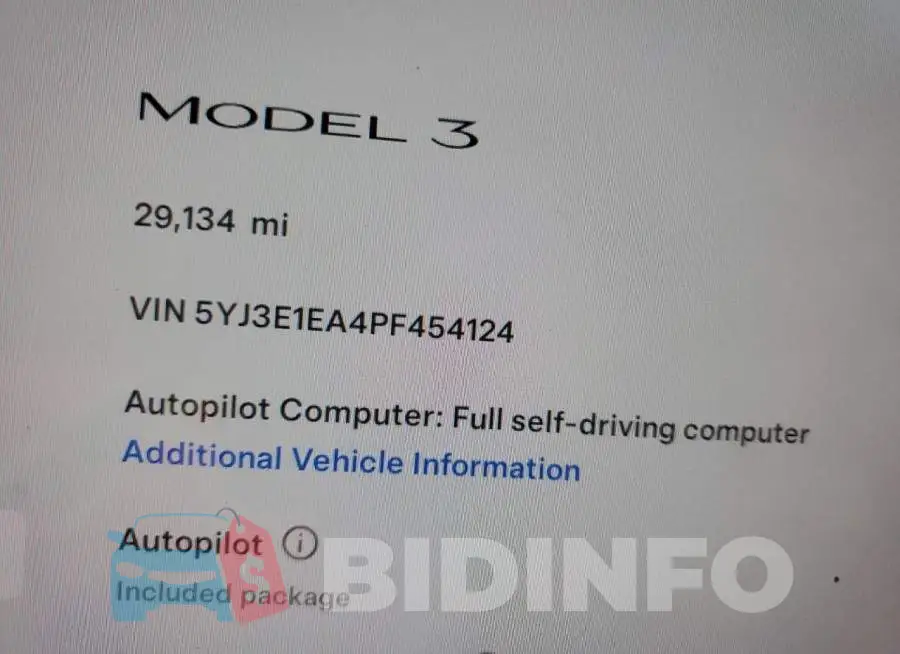 5YJ3E1EA4PF454124 Photo# 9