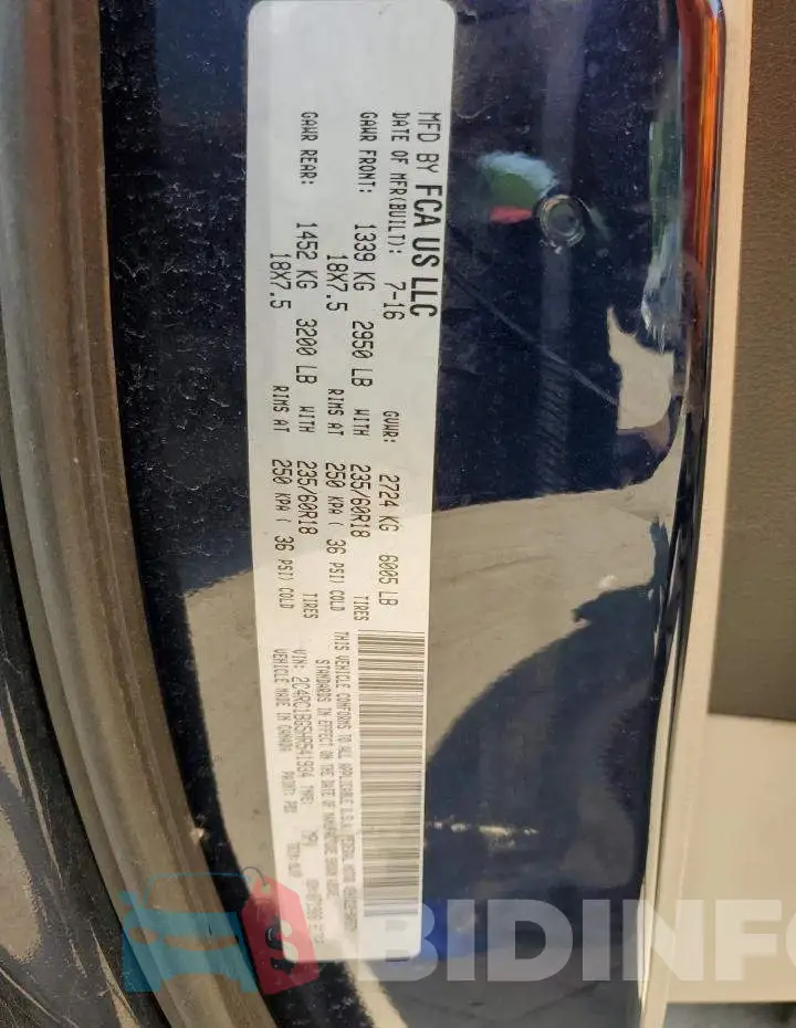 2C4RC1BG5HR541934 Photo# 13