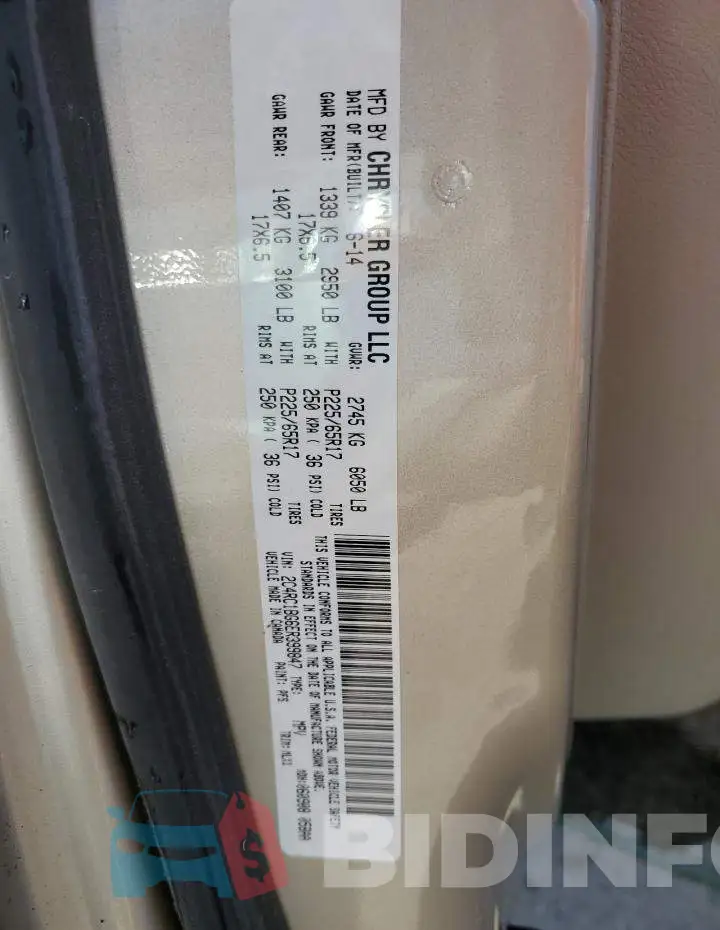 2C4RC1BG6ER399847 Photo# 13