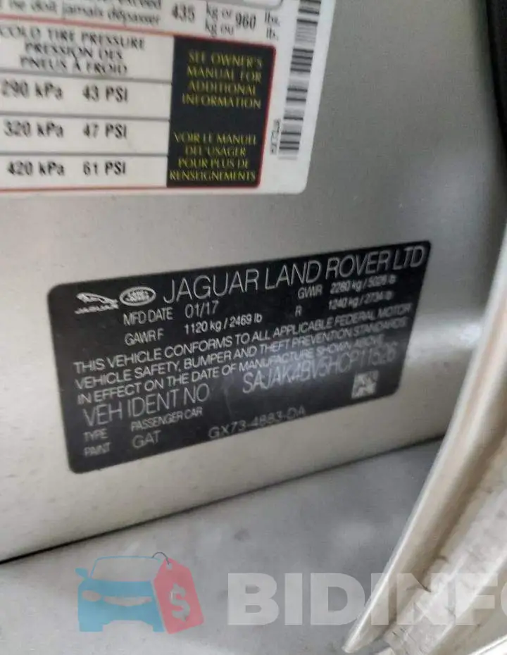 SAJAK4BV5HCP11526 Photo# 13
