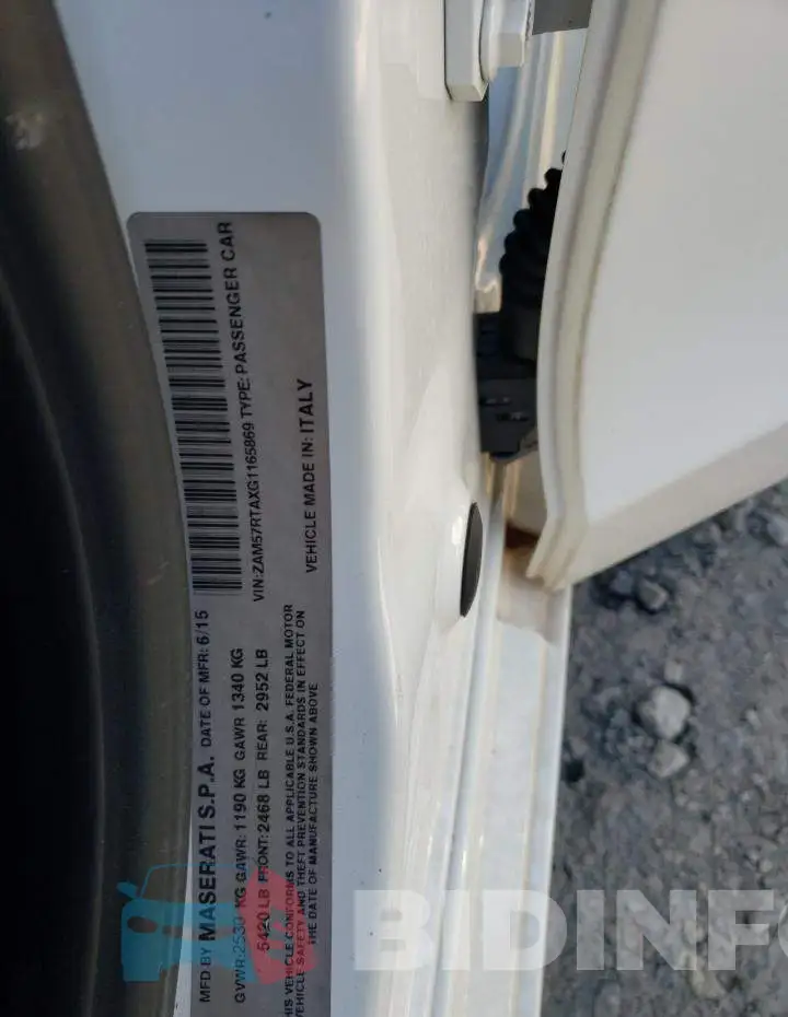 ZAM57RTAXG1165869 Photo# 12