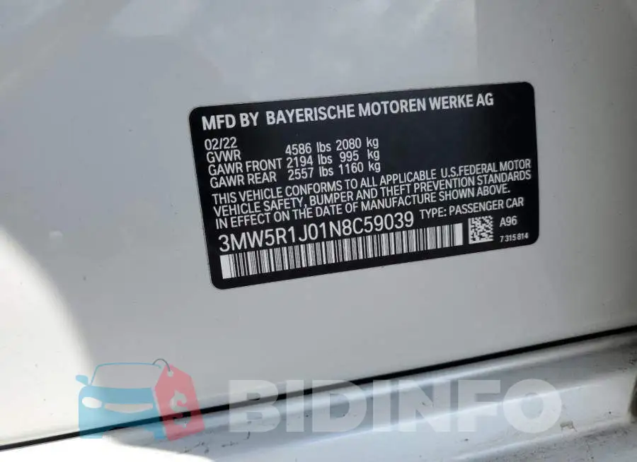 3MW5R1J01N8C59039 Photo# 12