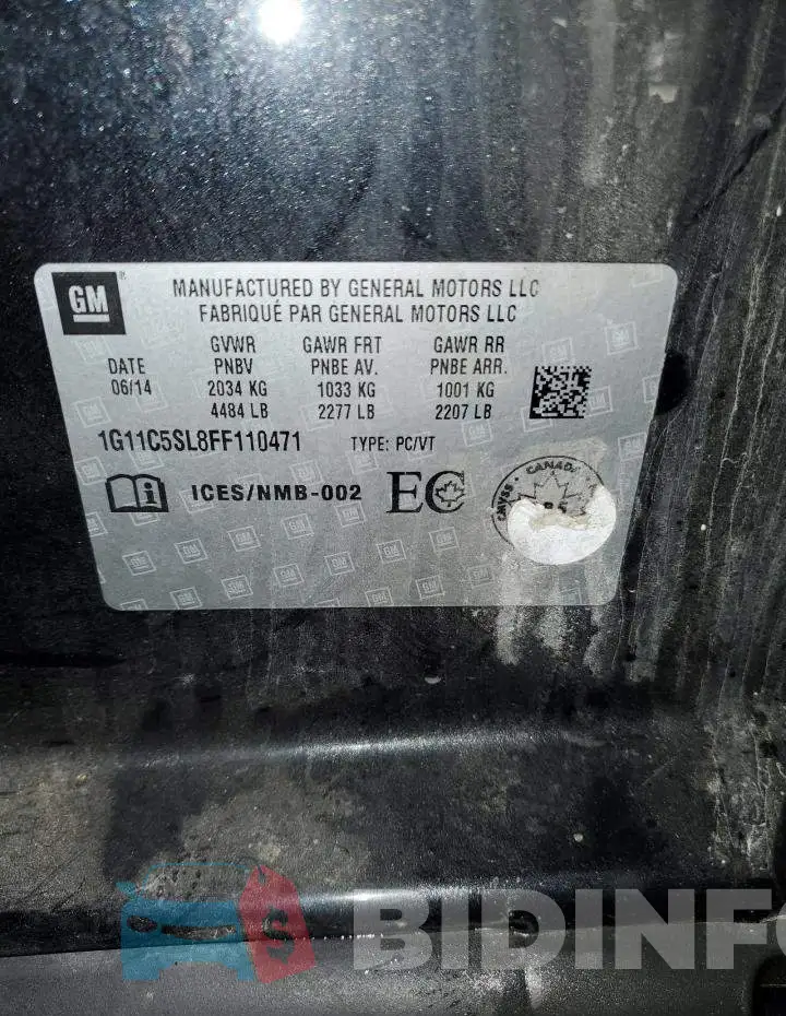 1G11C5SL8FF110471 Photo# 13