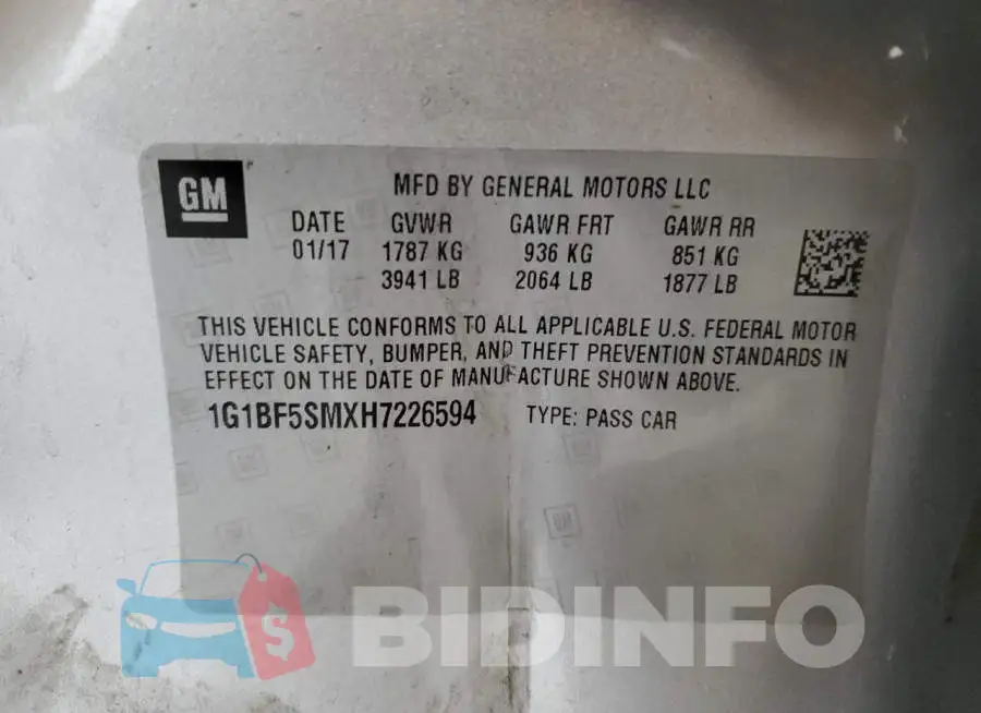 1G1BF5SMXH7226594 Photo# 12