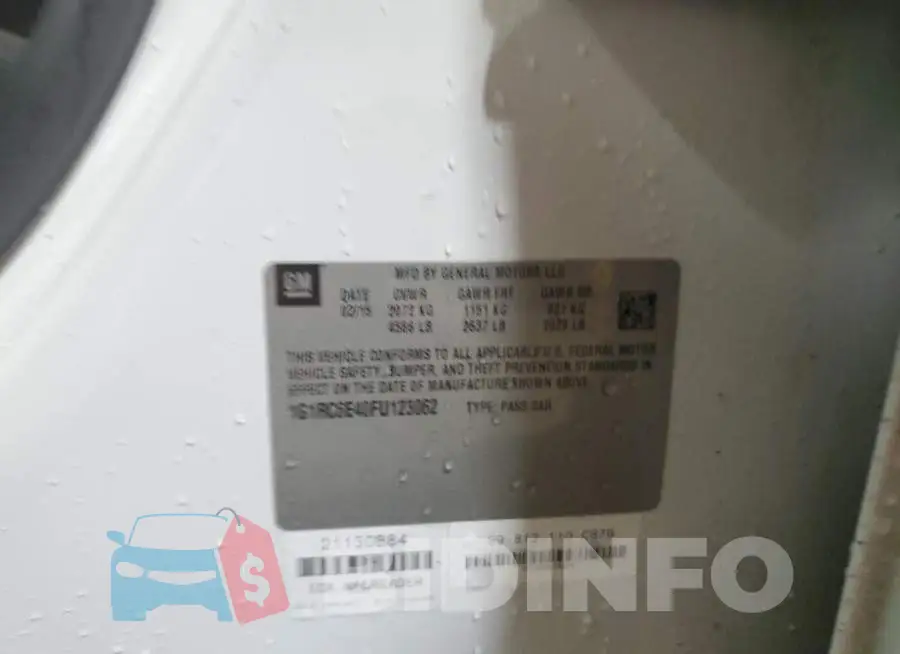 1G1RC6E40FU123062 Photo# 12