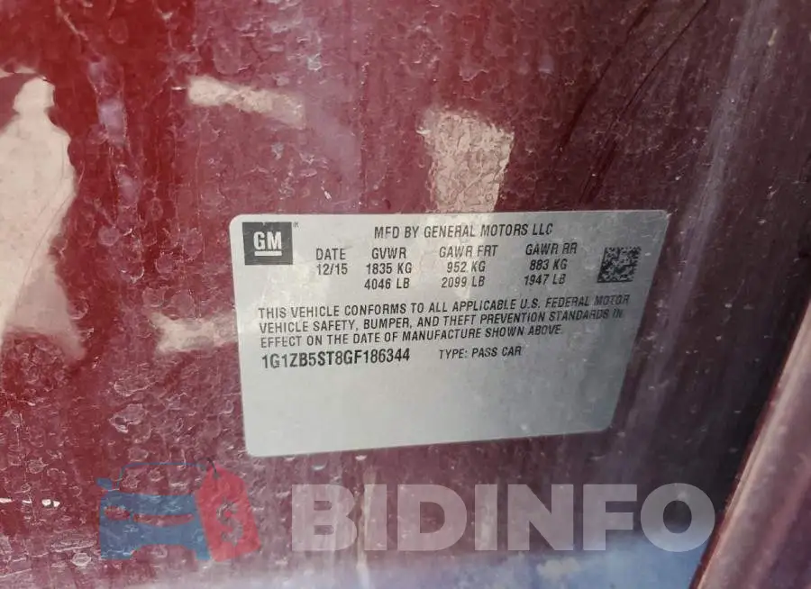 1G1ZB5ST8GF186344 Photo# 12