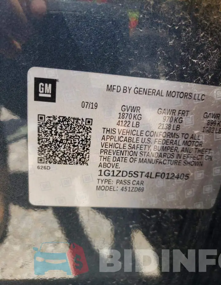 1G1ZD5ST4LF012405 Photo# 12