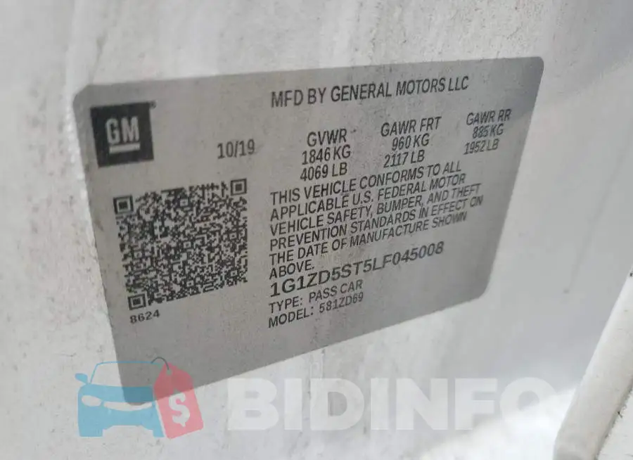 1G1ZD5ST5LF045008 Photo# 12