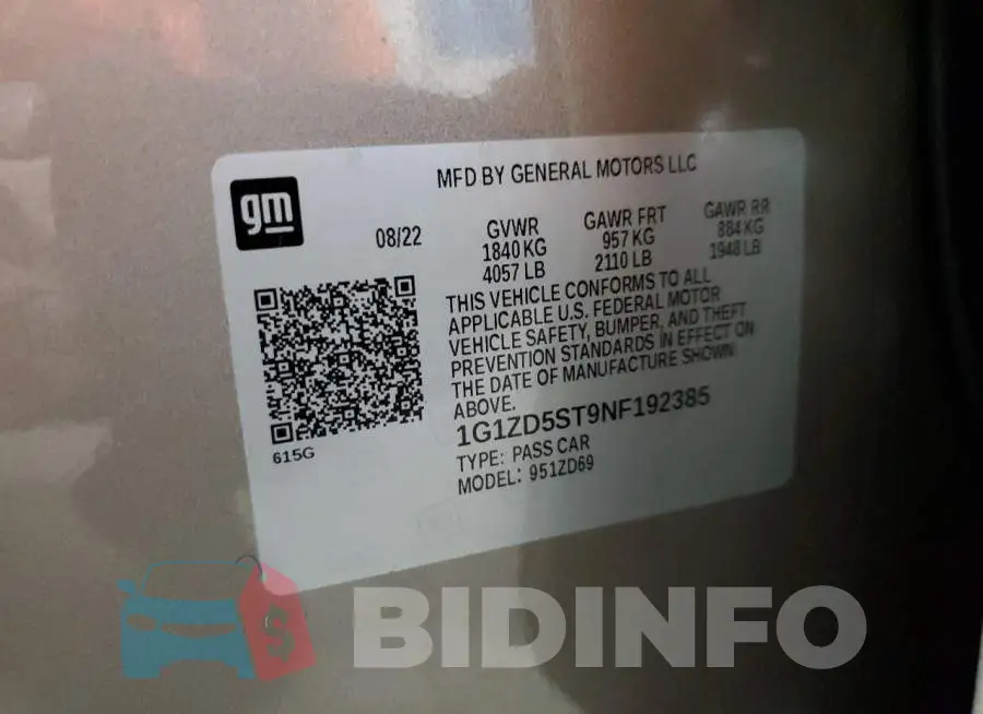 1G1ZD5ST9NF192385 Photo# 12