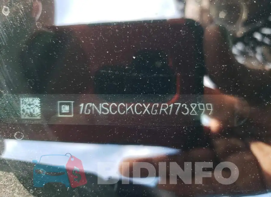 1GNSCCKCXGR173899 Photo# 13